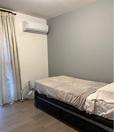 Dormitorio antes de la intervención