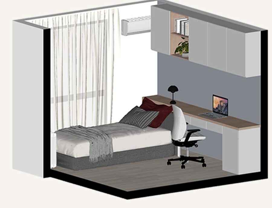Render 3D del proyecto